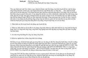 Công văn 3497/BXD-KHCN 2014 Quy chuẩn kỹ thuật quốc gia đầu tư xây dựng