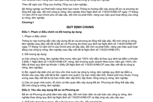 Thông tư 02/2015/TT-BNNPTNT đề án và phương án tổng thể sắp xếp đổi mới công ty nông lâm nghiệp