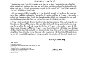 Thông báo 192-TB/TW chính sách lực lượng dân công hỏa tuyến tham gia kháng chiến chống Pháp Mỹ 2015
