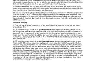 Hướng dẫn 01/HD-SXD 2015 lập thẩm định phê duyệt quản lý quy hoạch đô thị quy hoạch xây dựng Bình Định