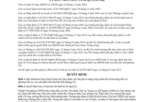 Quyết định 75/QĐ-UBND 2015 thu phí sử dụng công trình kết cấu hạ tầng ra vào cửa khẩu Quảng Trị