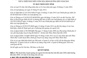 Quyết định 129/QĐ-UBND 2015 Quy hoạch quảng cáo ngoài trời Thừa Thiên Huế