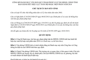 Quyết định 231/QĐ-UBND 2015 Danh mục văn bản quy phạm pháp luật hết hiệu lực Đắk Lắk
