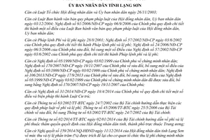 Quyết định 08/2015/QĐ-UBND mức thu nộp quản lý sử dụng lệ phí chứng minh nhân dân Lạng Sơn