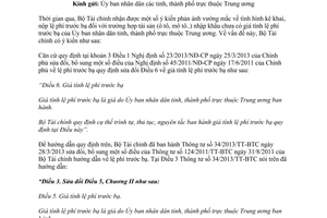 Công văn 1519/BTC-CST 2015 giá tính lệ phí trước bạ đối với tài sản nhập khẩu