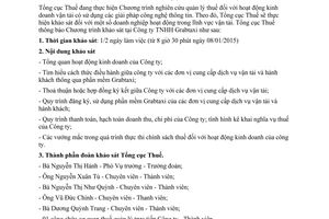 Công văn 06/TCT-CC 2015 khảo sát hoạt động kinh doanh vận tải sử dụng giải pháp công nghệ thông tin
