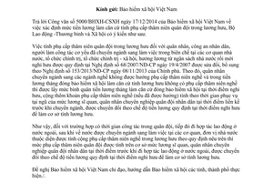 Công văn 98/LĐTBXH-BHXH năm 2015 phụ cấp thâm niên quân đội trong lương hưu