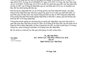 Công văn 357/BTC-TCHQ 2015 thực hiện công văn 19128/BTC-TCHQ kiểm tra gỗ nhập khẩu