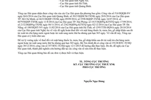 Công văn 548/TCHQ-TXNK 2015 xử lý hoàn thuế hàng nhập khẩu nhưng tái xuất quá 365 ngày