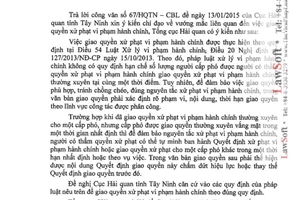 Công văn 494/TCHQ-PC 2015 trả lời vướng mắc giao quyền xử phạt vi phạm hành chính