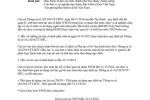Công văn 297/BHXH-TCKT 2015 tính hao mòn tài sản cố định cơ quan nhà nước sử dụng ngân sách nhà nước