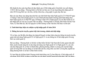 Công văn 394/LĐTBXH-HTQT 2015 hội nhập quốc tế văn hóa xã hội khoa học công nghệ giáo dục