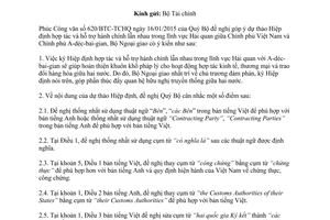 Công văn 326/BNG-LPQT 2015 góp ý Hiệp định hỗ trợ hành chính lẫn nhau Hải quan Việt Nam A-déc-bai-gian