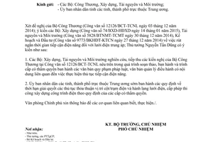 Công văn 820/VPCP-KTN 2015 rút ngắn thời gian tiếp cận điện năng lưới điện trung áp