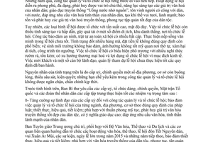 Chỉ thị 41-CT/TW 2015 công tác quản lý tổ chức lễ hội