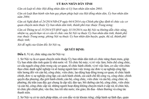 Quyết định 08/2015/QĐ-UBND chức năng nhiệm vụ quyền hạn cơ cấu tổ chức Sở Nội vụ Gia Lai