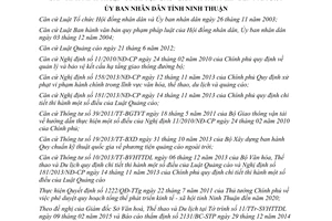 Quyết định 16/2015/QĐ-UBND hoạt động quảng cáo ngoài trời Ninh Thuận 2015 2020 tầm nhìn 2030