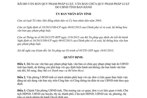 Quyết định 427/QĐ-UBND 2015 bãi bỏ văn bản quy phạm pháp luật Đắk Lắk