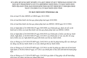 Quyết định 09/2015/QĐ-UBND quy trình ban hành văn bản quy phạm pháp luật ĐăkLăk