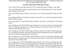 Quyết định 07/2015/QĐ-UBND sửa đổi Quy định mức thu quản lý sử dụng phí đấu giá Tiền Giang