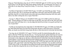 Công văn 405/TCT-CS 2015 ưu đãi thuế thu nhập doanh nghiệp thành lập mới từ dự án đầu tư