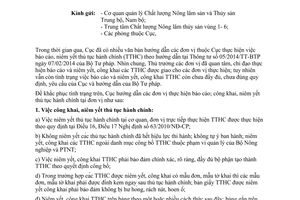 Công văn 372/QLCL-TTPC 2015 báo cáo niêm yết công khai thủ tục hành chính