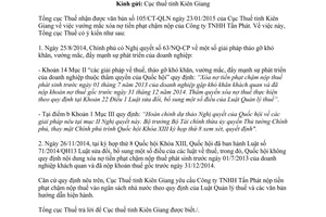 Công văn 471/TCT-QLN 2015 xóa nợ tiền phạt chậm nộp