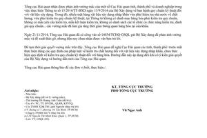 Công văn 1117/TCHQ-GSQL 2015 thủ tục hải quan đối với vật liệu xây dựng nhập khẩu