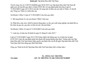 Công văn 569/TCT-DNL 2015 thuế giá trị gia tăng sản phẩm phân bón