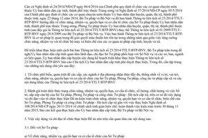 Công văn 503/BTP-TCCB 2015 thực hiện Thông tư liên tịch 23/2014/TTLT-BTP-BNV