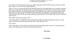 Công văn 670/UBND-TP 2015 đính chính Quyết định 03/2014/QĐ-UBND Quận 6 Hồ Chí Minh