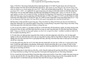 Công văn 216/TLĐ 2015 thực hiện Quyết định 231/QĐ-TTg hoạt động học tập suốt đời trong công nhân