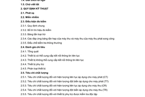 Quy chuẩn kỹ thuật quốc gia QCVN 86:2015/BTTTT về tương thích điện từ đối với các thiết bị đầu cuối và phụ trợ trong hệ thống thông tin di động GSM và DCS