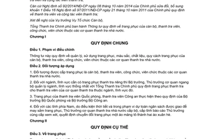 Thông tư 02/2015/TT-TTCP trang phục cán bộ công viên chức thuộc các cơ quan thanh tra nhà nước