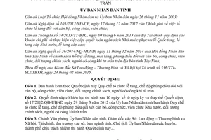 Quyết định 14/2015/QĐ-UBND phúng điếu cán bộ công chức người có công chinh sách khi từ trần Tây Ninh