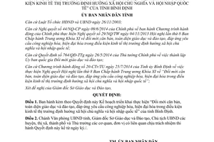 Quyết định 959/QĐ-UBND 2015 ban hành kế hoạch Đổi mới căn bản toàn diện giáo dục đào tạo Bình Định