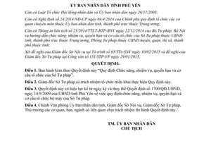 Quyết định 499/QĐ-UBND 2015 chức năng cơ cấu tổ chức Sở Tư pháp Hải Dương