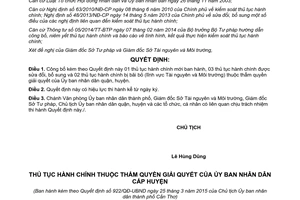 Quyết định 922/QĐ-UBND 2015 công bố thủ tục hành chính Cần Thơ