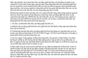 Chỉ thị 07/2015/CT-UBND quản lý tàu cá khai thác thủy sản Nghệ An