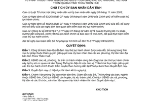 Quyết định 470/QĐ-UBND 2015 công bố thủ tục hành chính lĩnh vực tư pháp Thừa Thiên Huế