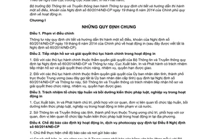 Thông tư 03/2015/TT-BTTTT hướng dẫn Nghị định số 60/2014/NĐ-CP hoạt động in