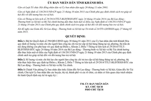 Quyết định 560/QĐ-UBND 2015 bãi bỏ Quyết định 396/QĐ-UBND Khánh Hòa