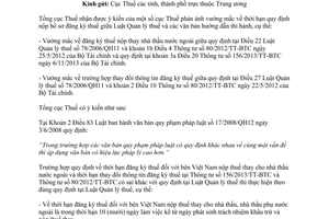 Công văn 755/TCT-KK 2015 thời hạn quy định nộp hồ sơ đăng ký thuế