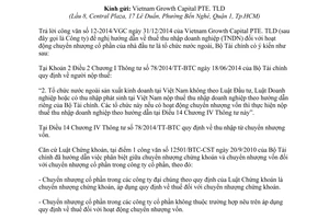 Công văn 2953/BTC-CST thuế thu nhập doanh nghiệp hoạt động chuyển nhượng cổ phần 2015