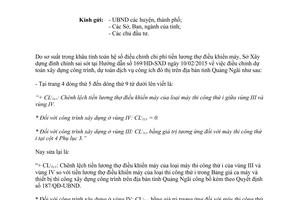 Công văn 241/SXD-KTKHXD&HT 2015 dự toán xây dựng công trình dịch vụ công ích đô thị Quảng Ngãi