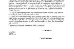 Công văn 90/QLG-NLTS 2015 rà soát tiết giảm các khoản chi phí quảng cáo tiếp thị