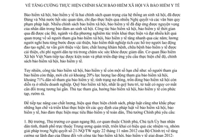 Chỉ thị 05/CT-TTg 2015 tăng cường thực hiện chính sách Bảo hiểm xã hội bảo hiểm y tế