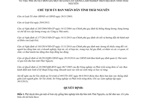 Quyết định 831/QĐ-UBND 2015 phê duyệt đơn giá loài cây giống lâm nghiệp tỉnh Thái Nguyên