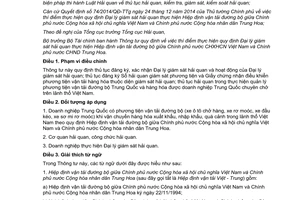 Thông tư 47/2015/TT-BTC Đại lý giám sát hải quan Hiệp định vận tải đường bộ Việt Nam Trung Hoa