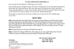 Quyết định 758/QĐ-UBND 2015 Chương trình hành động thực hiện Nghị quyết 49/NQ-CP Sơn La